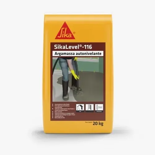 Massa Nivela Rápido 20KG (SikaLevel-116) Sika (Autonivelante)