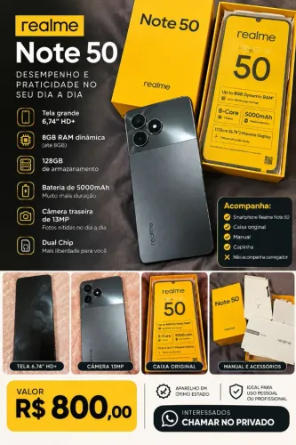 Celular Realme Note 50