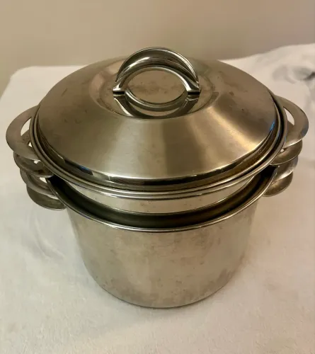 Espagueteira com escorredor inox