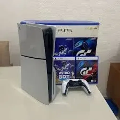PS5 Slim Midia Fisica 1T astroboy e Granturismo 7 