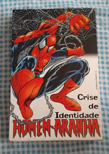 Homem-Aranha - Crise de Identidade. Minissérie completa. Box com 4 ed