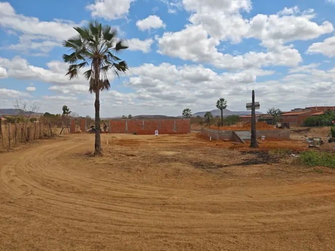 Terreno de esquina 350m2 aterrado novo paqueta sussuapara picarreira