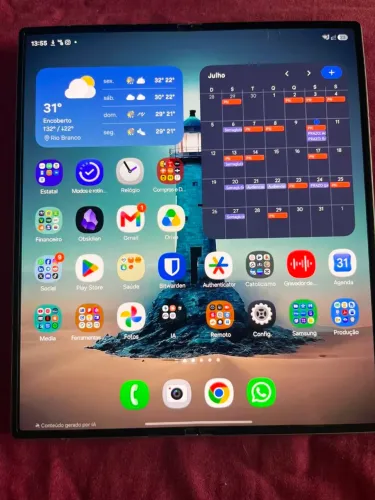 Samsung Galaxy Z Fold 6 512 GB - Excelente Estado - R$ 4.200
