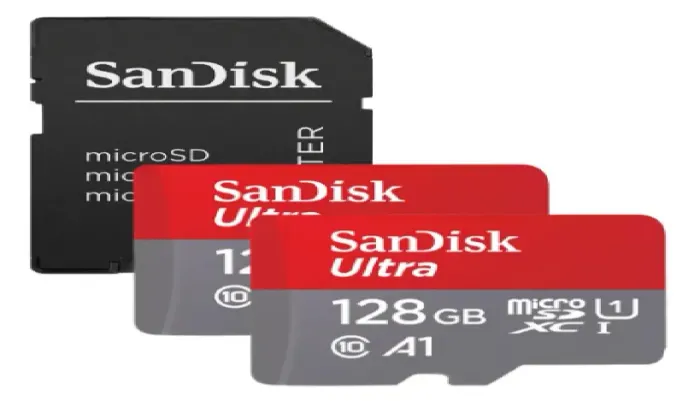 Cartão De Memória Sandisk Ultra 170mb/s 128gb P/câmeras Wi-fi