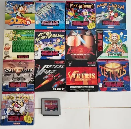 Jogos Do Nintendo Virtual Boy - N13770 (Usados)
