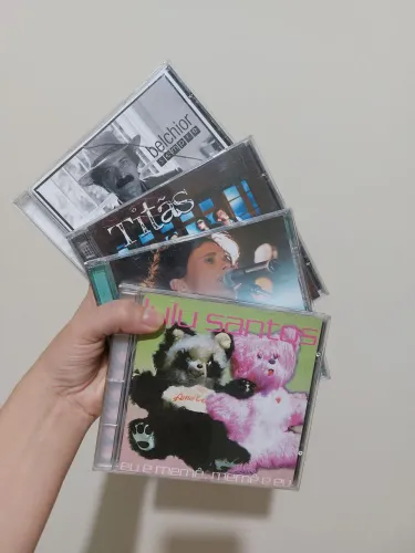 Lote CD Brasilidades Lulu Santos Belchior Zelia Duncan Titãs 