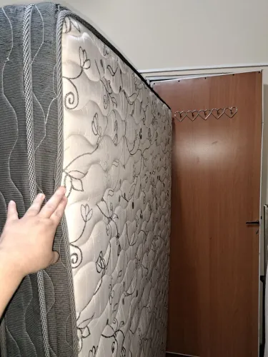 Vendo colchão de casal com base 800,00