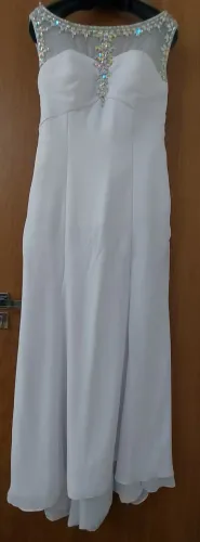 Vestido pedraria branco