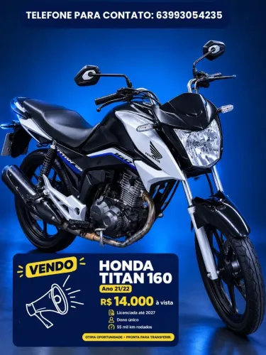 Titan 160 21/22 cinza metálico