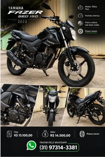 Fazer 150 SED 2022 