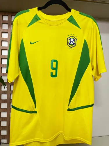 Camisa Ronaldo 2002 seleção brasileira - tamanho M