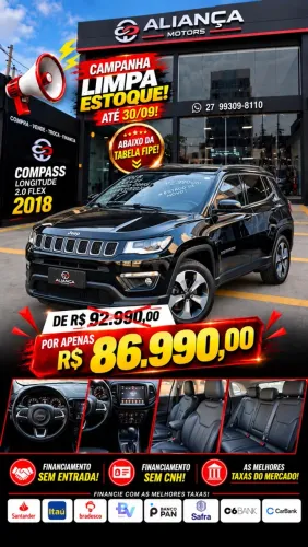Jeep Compass Longitude 2.0 4X2 Flex 16V Aut. 2018