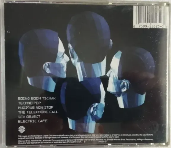 CD Kraftwerk - Eletric Cafe (Importado USA)