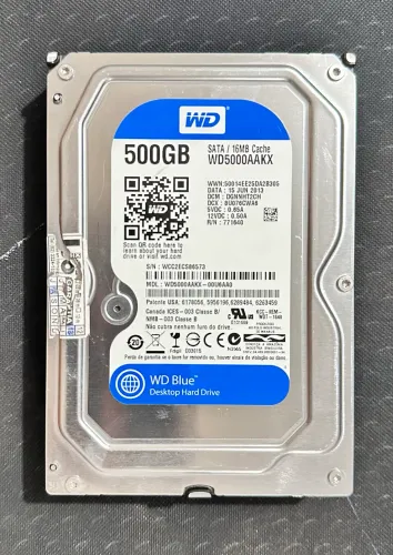 HD Sata WD Blue 500GB