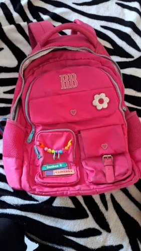 Mochila rebecca bombom rosa
