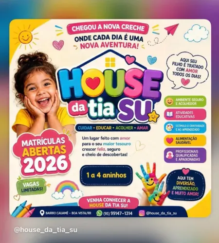 House da Tia Su no bairro Cauamé!!