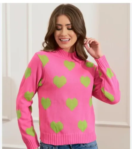 Blusa de tricô maravilhosa