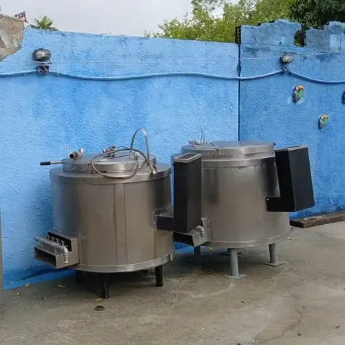 Caldeirão Industrial Inox a Gás Vapor 200L Americano 127 220v seminovo