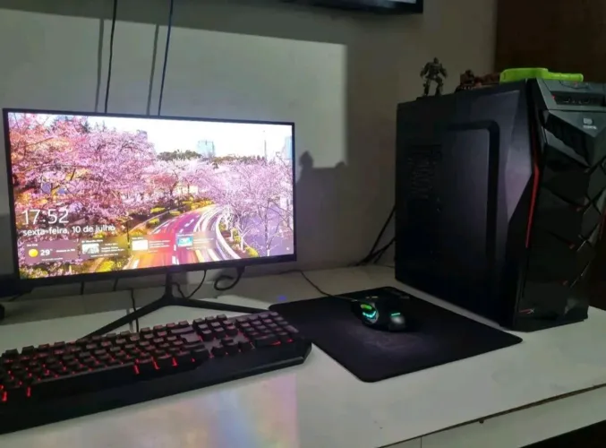 PC Gamer Completo | monitor 75Hz | Mouse + Teclado