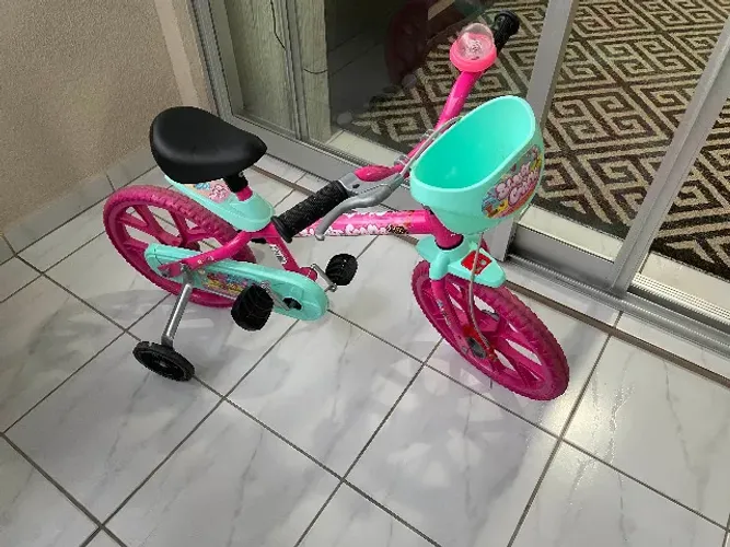 Bicicleta Sweet Game aro 14 feminina infantil