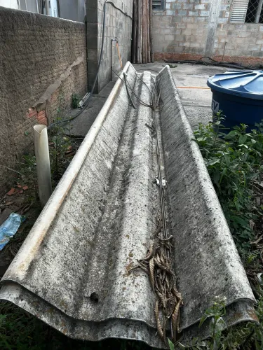 Vendo 9 telhas calhetão 6x1mts