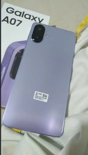 LINDO A07 NUNCA USADO 128 GIGAS NA COR VIOLETA NA CAIXA