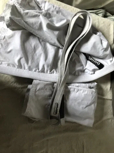 Kimono jiu-jitsu rip stop branco A3