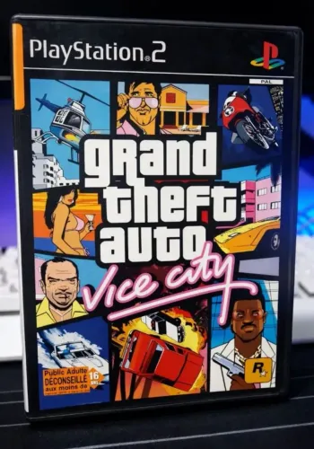 GTA Vice City PS2 Original Grand Theft Auto Vice City Jogo para PlayStation 2 