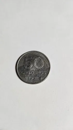 Moeda de 50 cruzeiros 1982