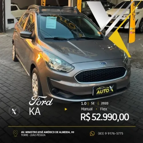 Ford KA 1.0 Se/se Plus Tivct Flex 5P 2020