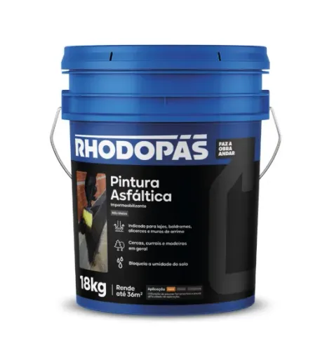 PINTURA ASFALTICA 18KG (RHODOPAS) - OFERTA VALIDA ATÉ 14/07/26