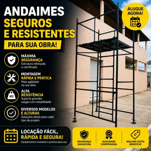 Locação de andaimes 