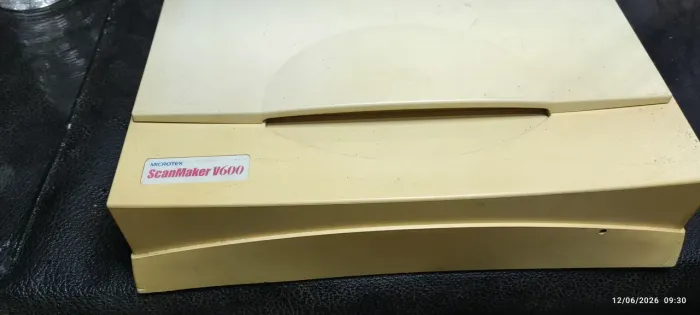Microtek ScanMaker V600 Vintage - Completo e Funcionando