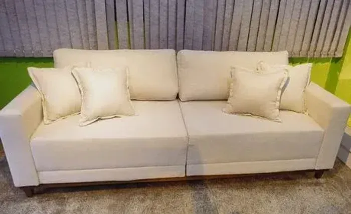 Sofá Living Denver 2,30m Linho - (Oferta)!