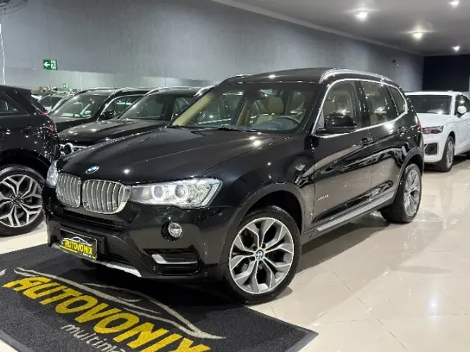 BMW X3 Xdrive20I X Line 2017 Único Dono Baixa Km Teto Solar