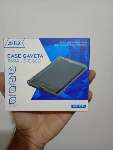 Case HD e SSD - transforme HD e SSD em Pendrive