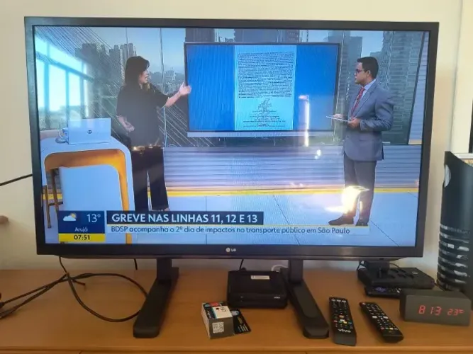 Tv Lg 43 polegadas Preta