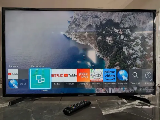 Smart TV LED Samsung 40 Pol - Netflix YouTube