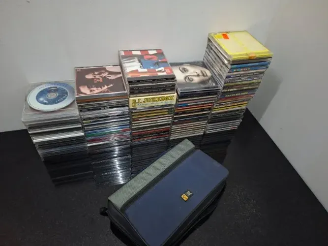 Coleção 81 CDs originais - Rock, Pop, MPB, Jazz, Bossa, Dance, Anos 80/90 (+ brindes)