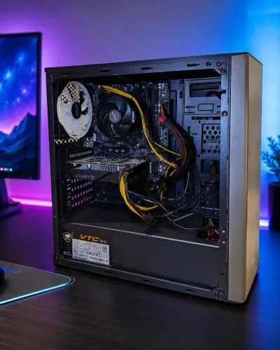 PC Gamer Ryzen 5 + GTX 1650 Super + 16GB RAM