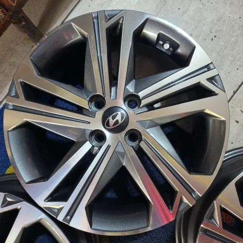 RODAS HYUNDAI HB20 PLATINUM ARO 16 4X100 ORIGINAIS
