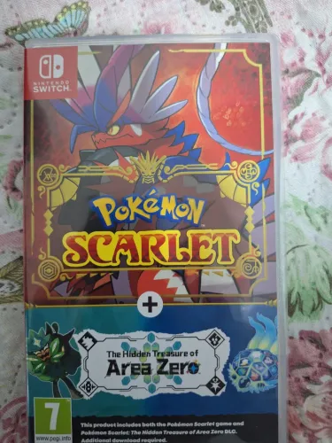 Pokémon Scarlet + The Hidden Treasure of Area Zero DLC - Nintendo Switch