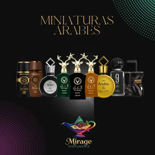 Perfumaria miniatura completa