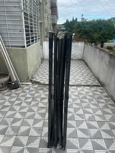 Tenda sem a lona