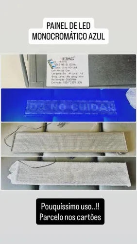 PAINEL LED LUATEK - Parcelo em 3x