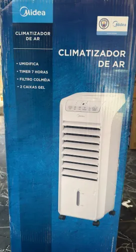 Climatizador de Ar Frio, 60W, 4,5L, Midea Branco 220V, AKAF1, 7L