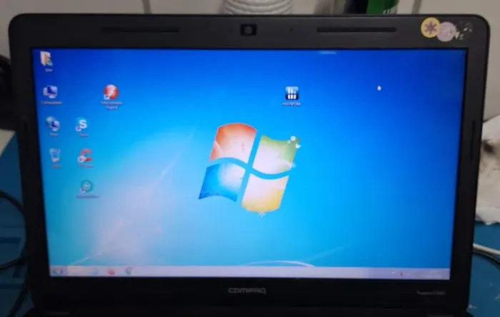 Tela LCD 14" Compaq Presario CQ43 Completa c/ Carcaça Original