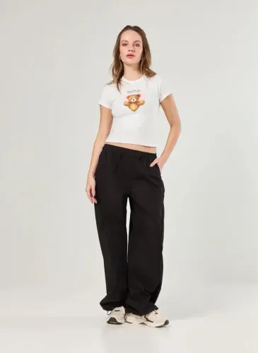 Calça Sarja Oversized Preta Youcom PP - Nova, Nunca Usada