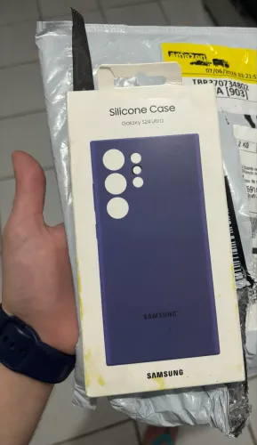 Capa de silicone original Galaxy S24 Ultra