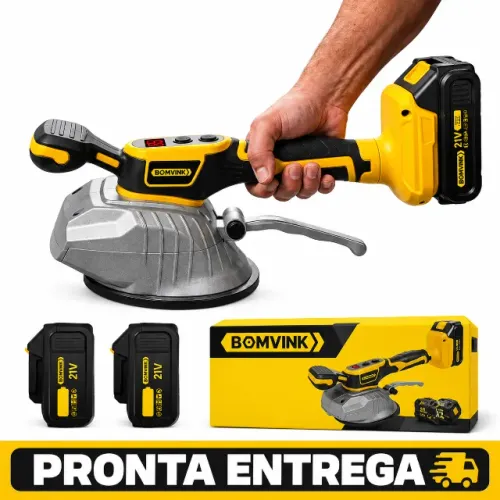 VENTOSA e VIBRADOR DE PISOS BOMVINK 21V